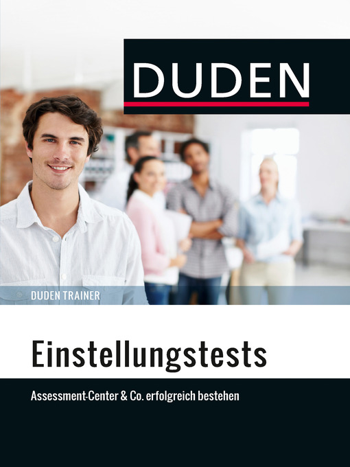 Cover image for Duden Trainer--Einstellungstests